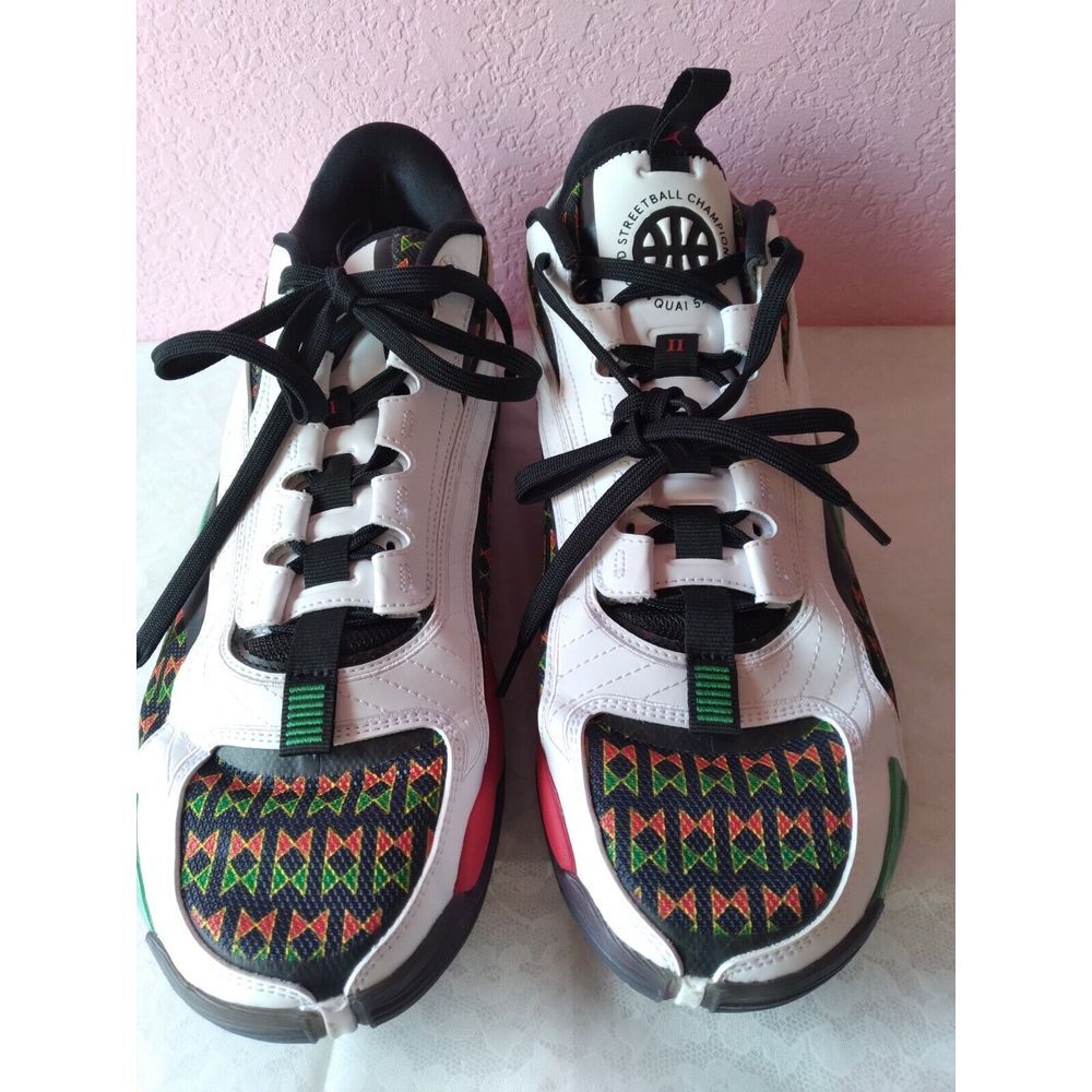 Jordan Point Lane Quai 54 White Black University‎ Red Green DJ4892-100 Mens